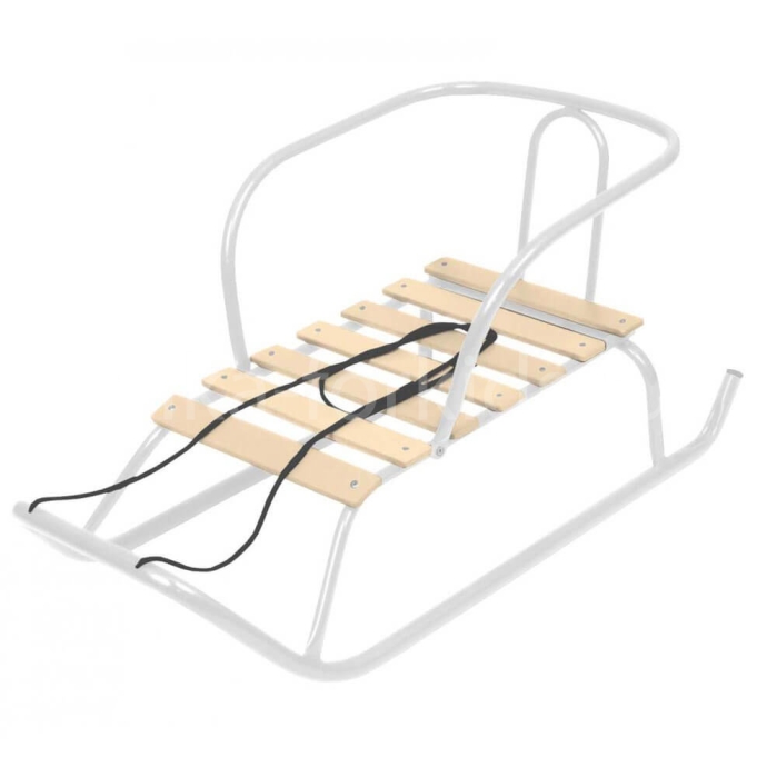 Игрушка. Санки детские "Ветерок 1+" (белый) Игрушка. Санки детские "Ветерок 1+" (белый)