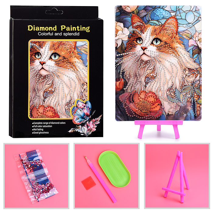 Мозаика алмазная 00-7616 "Грация" 15*20см Мозаика алмазная 00-7616 "Грация" 15*20см