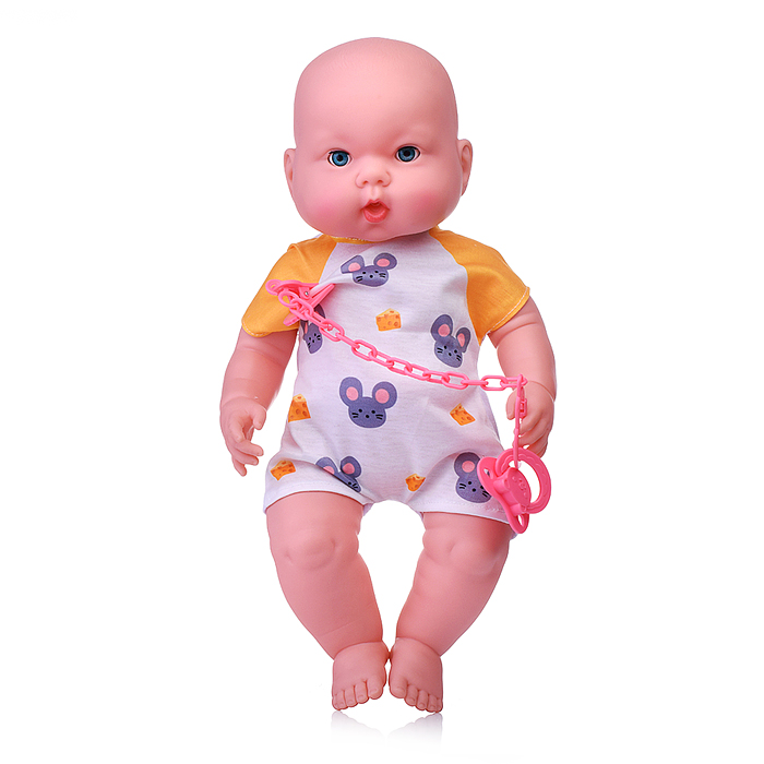 Пупс DH2377E "Сашенька" с аксессуарами , в коробке