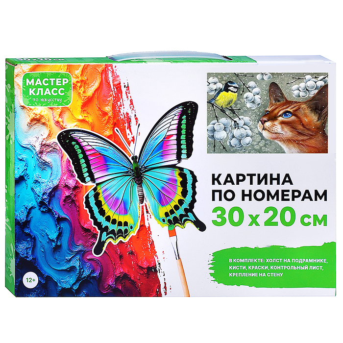 Фото к товару Набор для рисования MKR3020-31 "Картина по номерам 30х20 см. Увлечение" Набор для рисования MKR3020-31 "Картина по номерам 30х20 см. Увлечение"