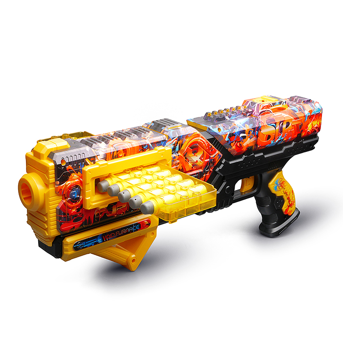 Бластер JLX8649 "Разрушитель" с полимерными пулями, в коробке