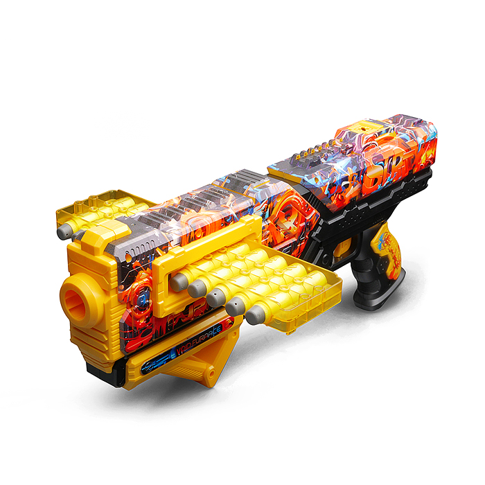 Бластер JLX8649 "Разрушитель" с полимерными пулями, в коробке