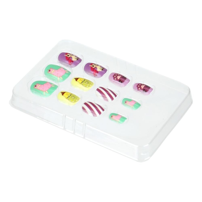 Косметика для девочек накладные ногти 