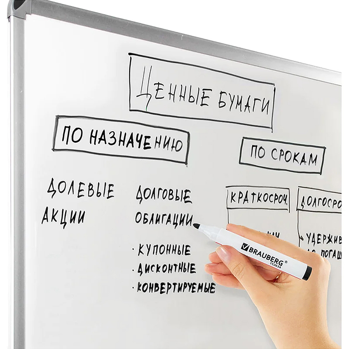 Фото к товару Маркер стираемый для белой доски черный "Ultra whiteboad marker" 3 мм, с клипом Маркер стираемый для белой доски черный "Ultra whiteboad marker" 3 мм, с клипом