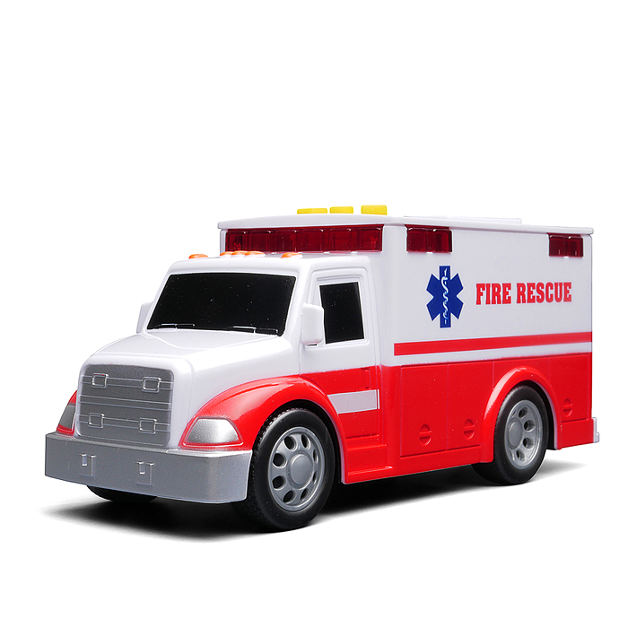 Фото к товару Машина WY1109A "Реанимация" 1:32 (свет. Звук) в коробке Машина WY1109A "Реанимация" 1:32 (свет. Звук) в коробке