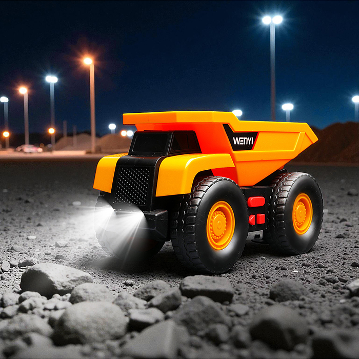 Фото к товару Машина WY1106A "Бульдозер" 1:32 (свет, звук) в коробке Машина WY1106A "Бульдозер" 1:32 (свет, звук) в коробке