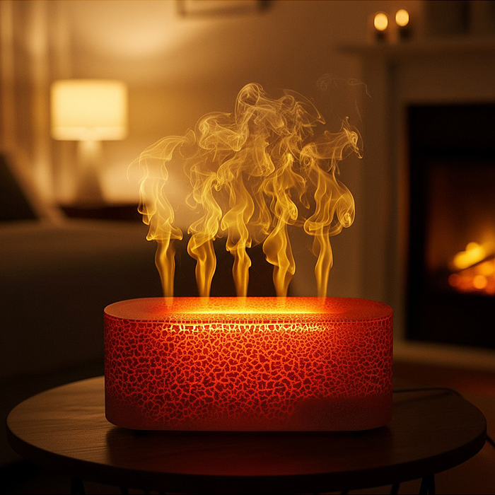 Фото к товару Светильник-увлажнитель DQ709AMINI "Белая лава" в коробке Светильник-увлажнитель DQ709AMINI "Белая лава" в коробке