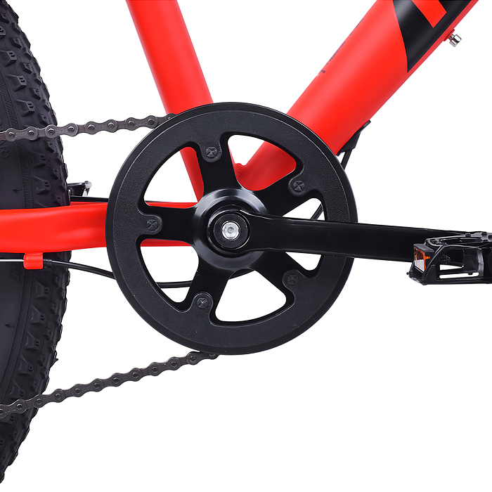 Велосипед 24" Rocket Ranon 24, цвет красный, размер 11"