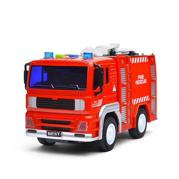Машина WY550-6 "Пожарная служба" в коробке