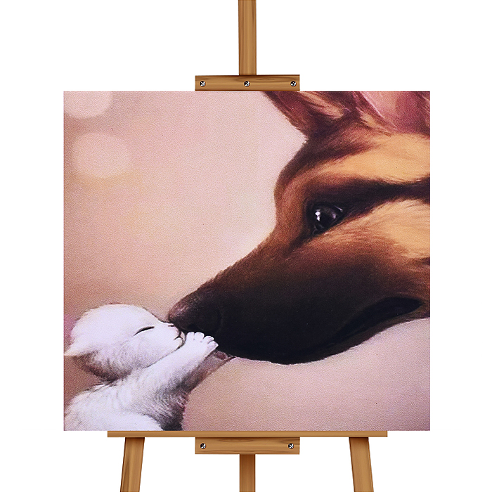 Мозаика алмазная MKA2020-26 "Друзья" 20*20 см.