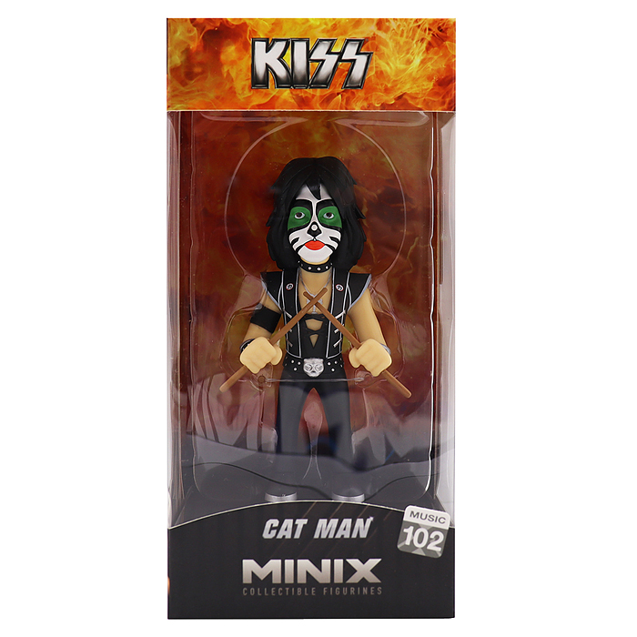 Коллекционная фигурка "Kiss" Cat Man - "Кисс" Питер Крисс, 12 см, Коллекционная фигурка "Kiss" Cat Man - "Кисс" Питер Крисс, 12 см,