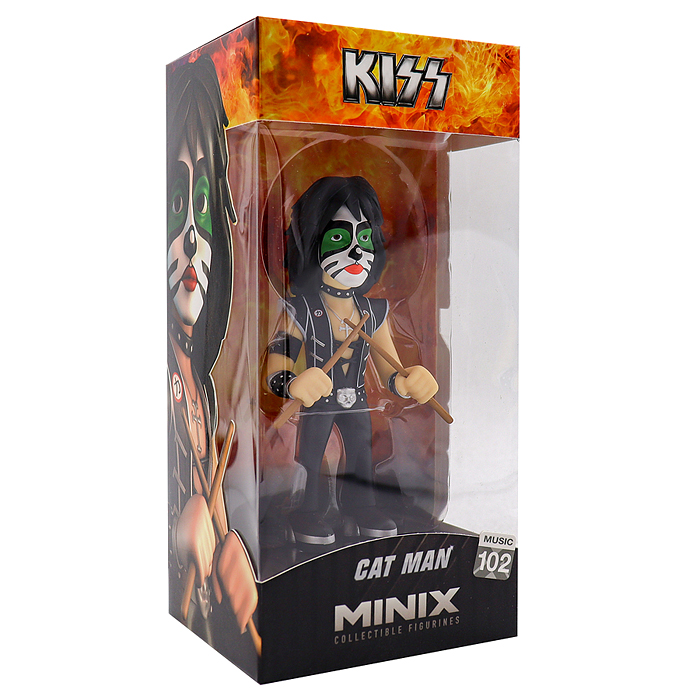 Коллекционная фигурка "Kiss" Cat Man - "Кисс" Питер Крисс, 12 см, 