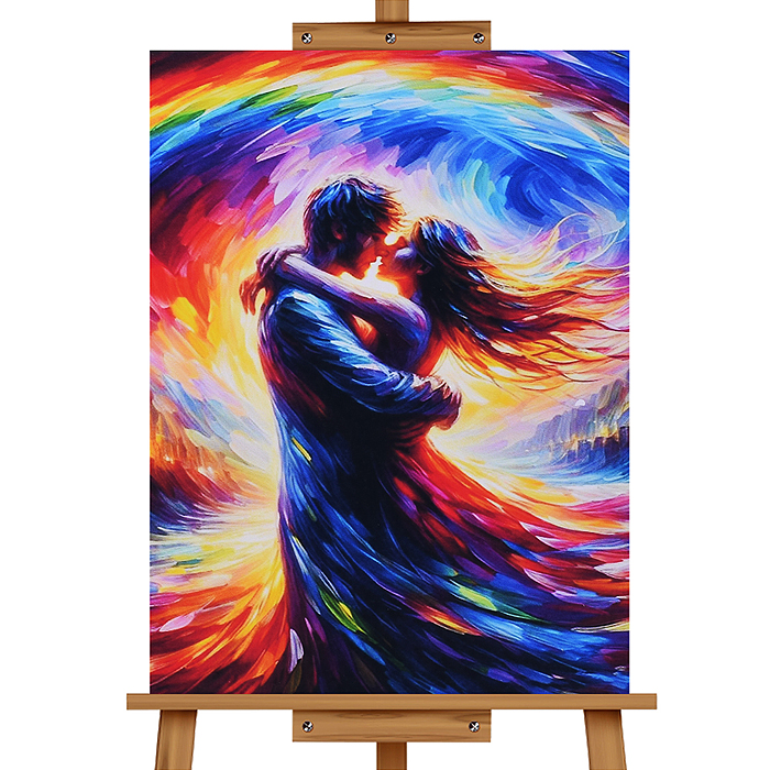 Фото к товару Мозаика алмазная MKA4030-84 "Любовь" 30*40см. Мозаика алмазная MKA4030-84 "Любовь" 30*40см.