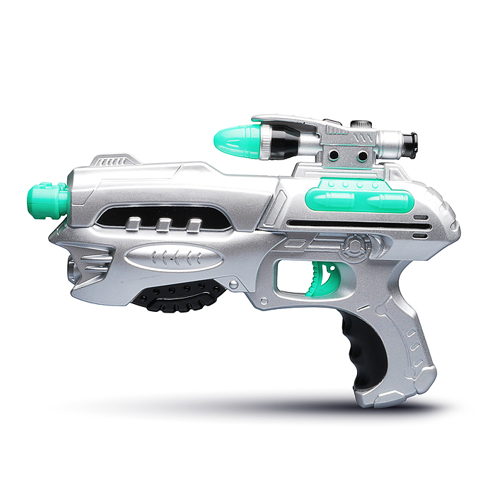 Фото к товару Набор оружия 841-8 "Космический бой" (свет, звук) на батарейках, в коробке Набор оружия 841-8 "Космический бой" (свет, звук) на батарейках, в коробке