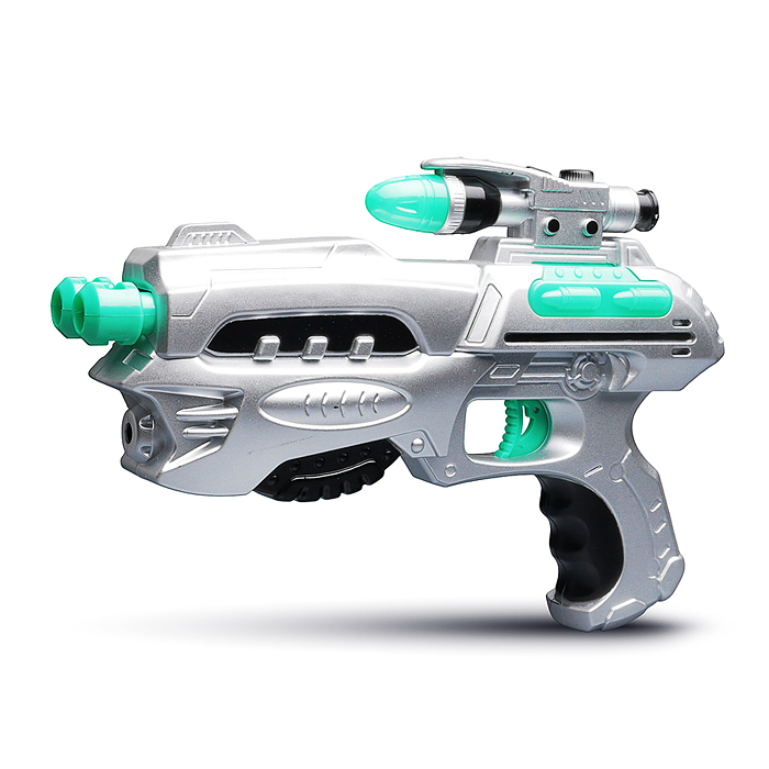 Фото к товару Набор оружия 841-8 "Космический бой" (свет, звук) на батарейках, в коробке Набор оружия 841-8 "Космический бой" (свет, звук) на батарейках, в коробке