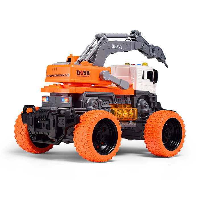 Фото к товару Машина JS104BS "МегаБур" 1:16 (свет, звук) в коробке (цвет оранжевый) Машина JS104BS "МегаБур" 1:16 (свет, звук) в коробке (цвет оранжевый)