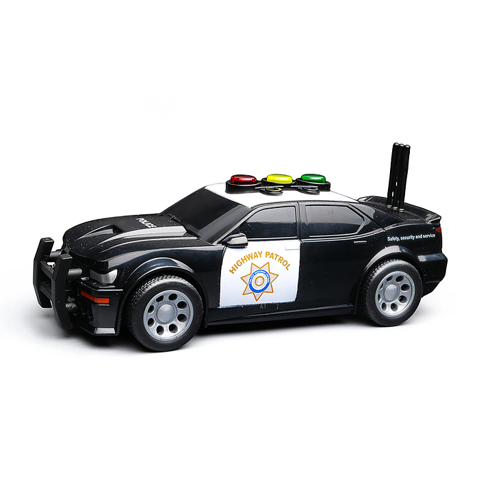 Фото к товару Машина WY1150A "Дорожная полиция" 1:32 (свет, звук) в коробке Машина WY1150A "Дорожная полиция" 1:32 (свет, звук) в коробке