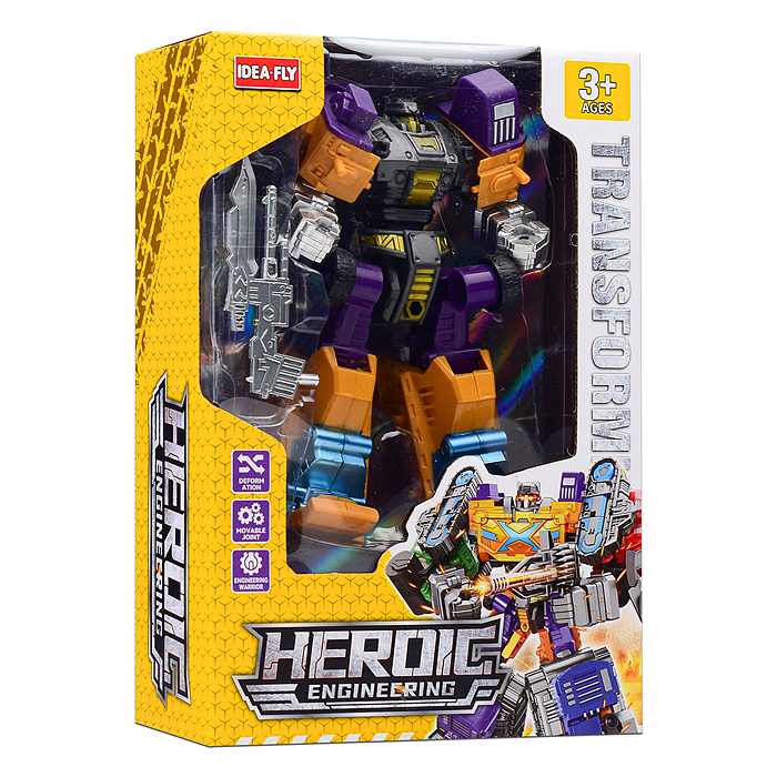 Фото к товару Робот XL91842C "Таинственный воин" в коробке Робот XL91842C "Таинственный воин" в коробке