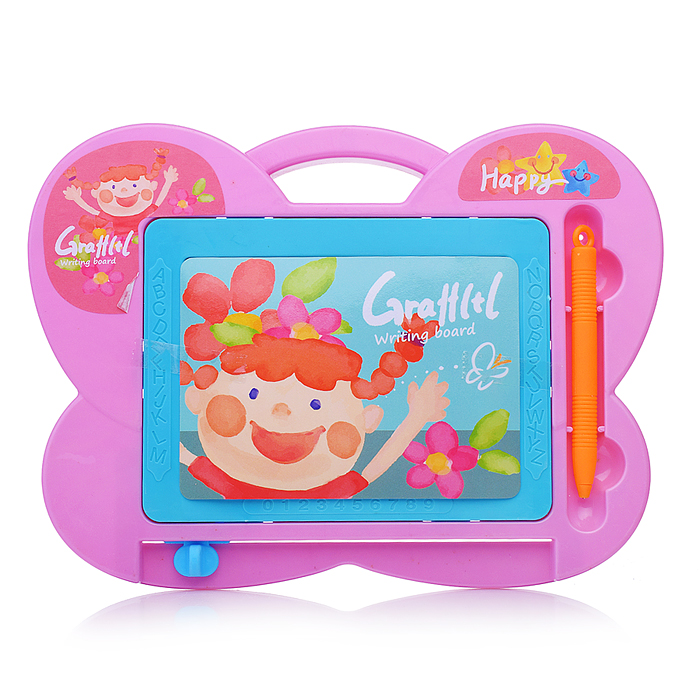 Фото к товару Доска для рисования 9811Q "Бабочка фантазий" в пакете Доска для рисования 9811Q "Бабочка фантазий" в пакете