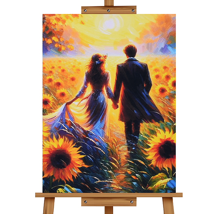 Фото к товару Мозаика алмазная MKA4030-85 "Романтичная пара" 30*40см. Мозаика алмазная MKA4030-85 "Романтичная пара" 30*40см.