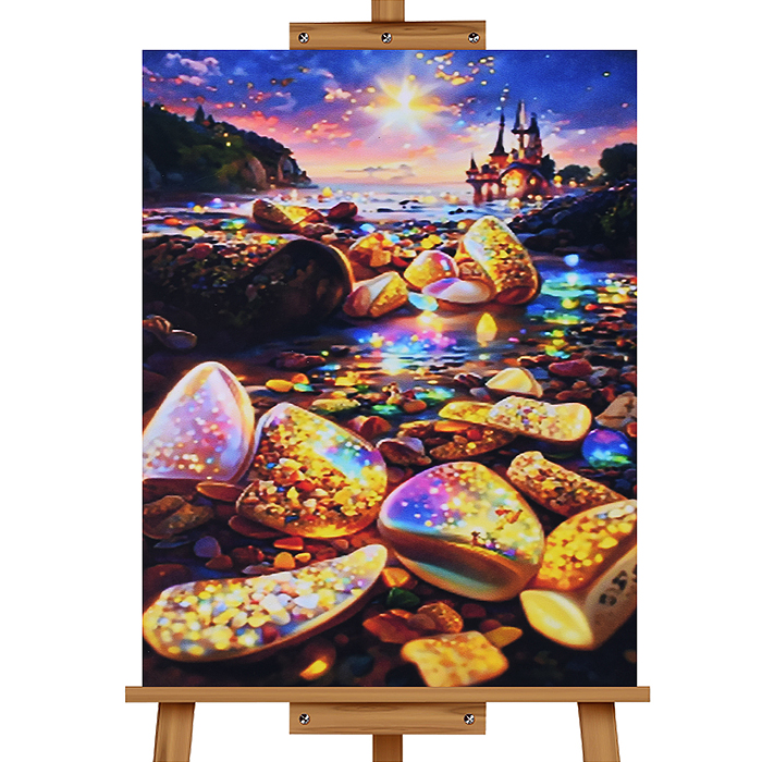 Фото к товару Мозаика алмазная MKA4030-107 "Волшебное королевство" 30*40см. Мозаика алмазная MKA4030-107 "Волшебное королевство" 30*40см.