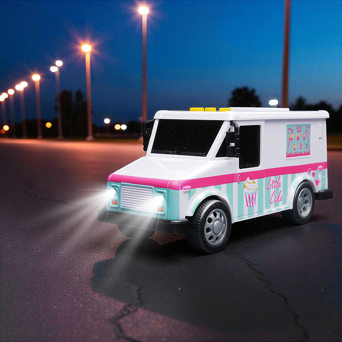Фото к товару Машина WY1135B "Трейлер с мороженным" 1:32 (свет, звук) в коробке Машина WY1135B "Трейлер с мороженным" 1:32 (свет, звук) в коробке