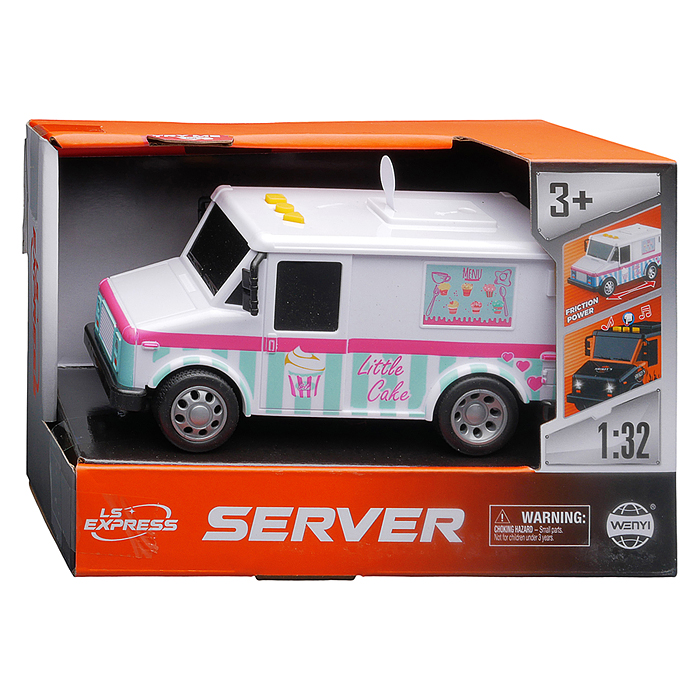 Фото к товару Машина WY1135B "Трейлер с мороженным" 1:32 (свет, звук) в коробке Машина WY1135B "Трейлер с мороженным" 1:32 (свет, звук) в коробке