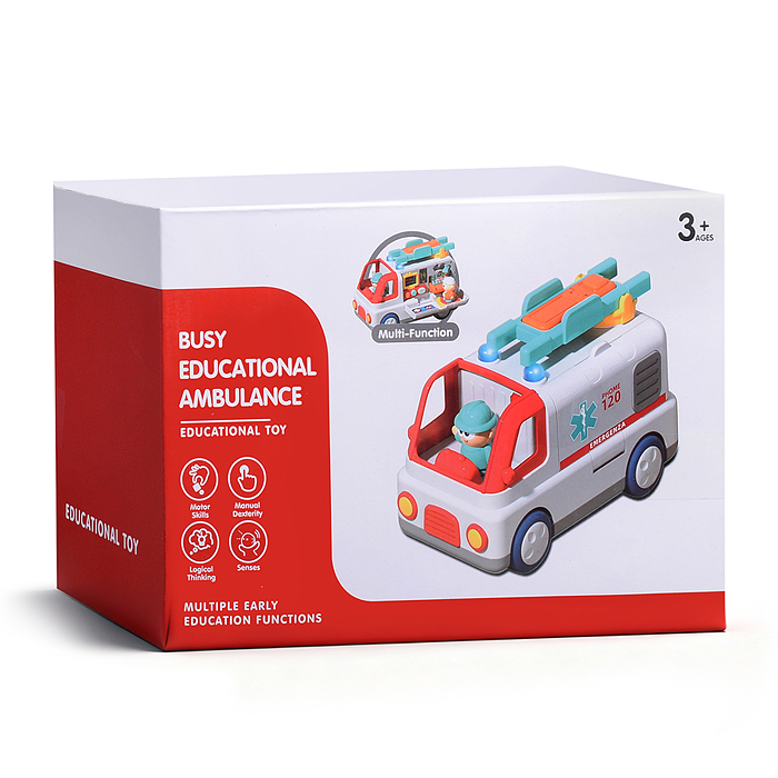 Машина YL519 "Скорая помощь" в коробке
