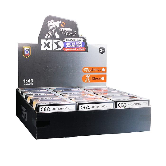 Фото к товару Робот E477Z43C-4 "Механикус" трансформирующийся в авто, в коробке Робот E477Z43C-4 "Механикус" трансформирующийся в авто, в коробке
