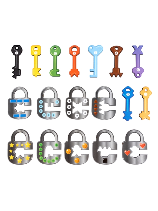 Фото к товару Игра развивающая деревянная "Ключи и замки" Far far land Wood Игра развивающая деревянная "Ключи и замки" Far far land Wood