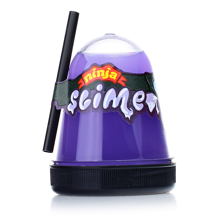 Фото к товару Лизун "Slime "Ninja", меняет цвет на голубой, 130 г. Лизун "Slime "Ninja", меняет цвет на голубой, 130 г.