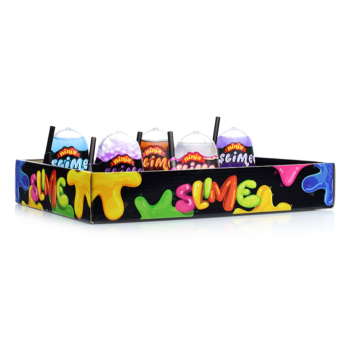 Фото к товару Лизун "Slime "Ninja", меняет цвет на голубой, 130 г. Лизун "Slime "Ninja", меняет цвет на голубой, 130 г.