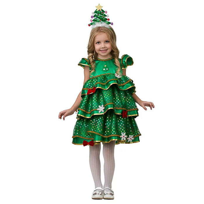 Изделие швейное для девочек "Ёлочка-Малышка" (платье) Сказочная страна р.104-52 Изделие швейное для девочек "Ёлочка-Малышка" (платье) Сказочная страна р.104-52