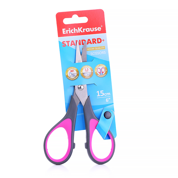 Фото к товару Ножницы 15 см Standard+, Ножницы 15 см Standard+,