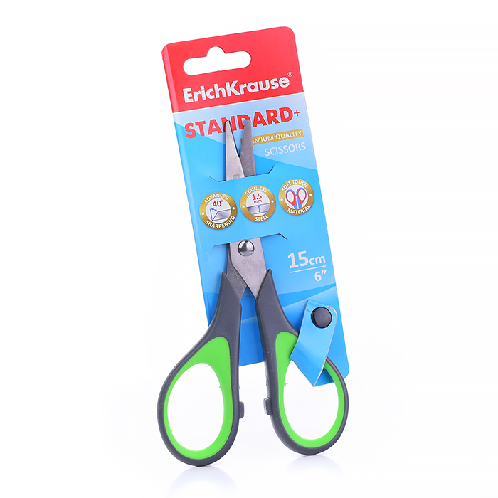 Фото к товару Ножницы 15 см Standard+, Ножницы 15 см Standard+,
