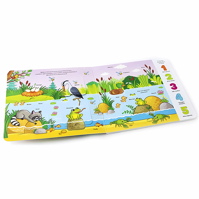 Мои первые слова. Лес: книжка с окошками