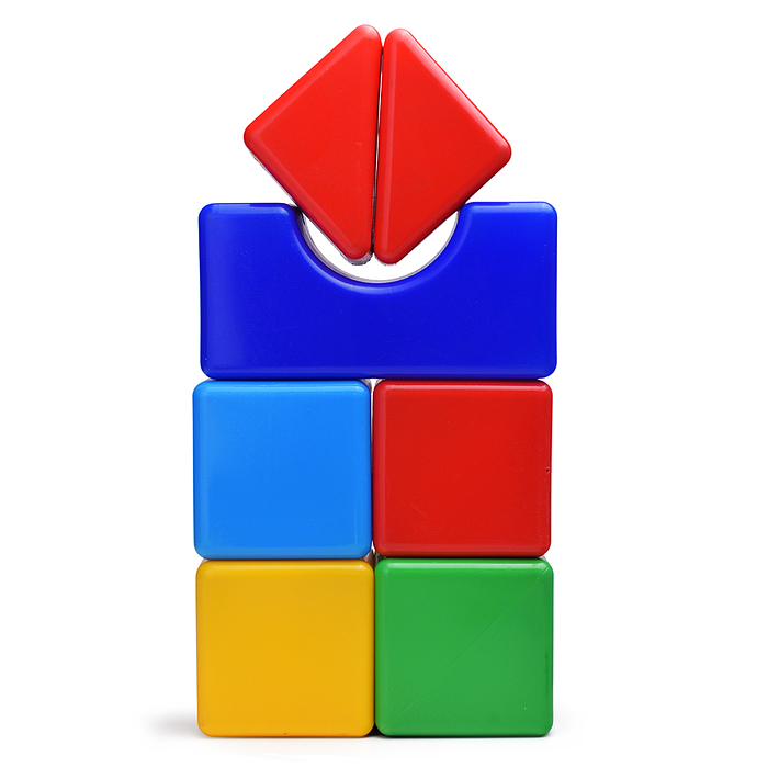 Набор кубиков "Стройка" 