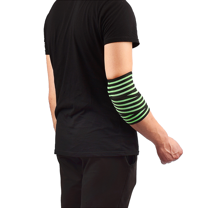 Фото к товару Бинт 33-0013 спортивный локтевой в пакете Бинт 33-0013 спортивный локтевой в пакете