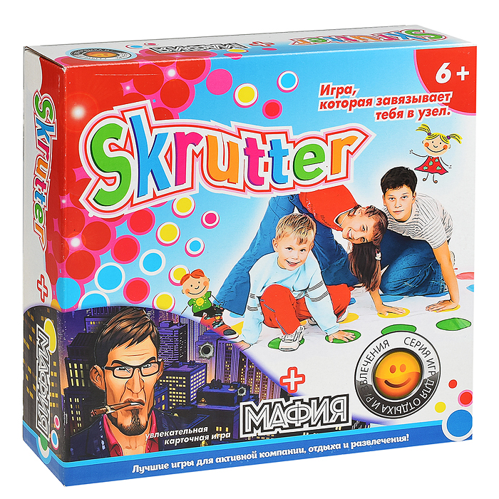 Игра Skrutter тип 2 Мафия (аналог твистер)