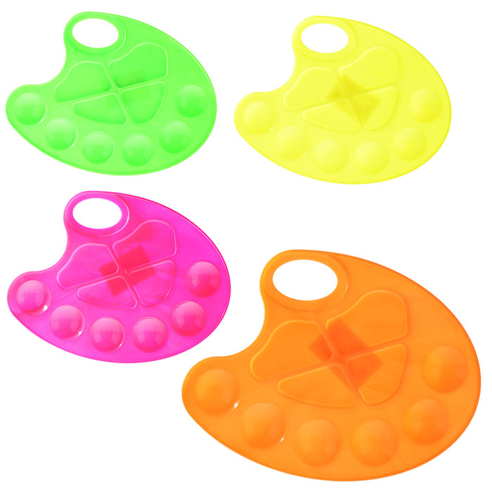 Палитра цветная флуоресцентная, ассорти Палитра цветная флуоресцентная, ассорти