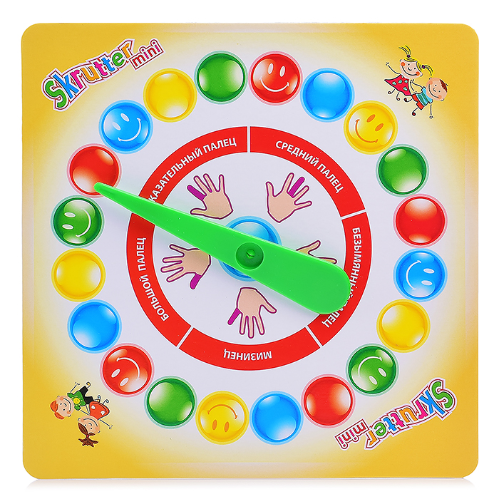 Фото к товару Игра Skrutter-мини, тип 4 (аналог твистер) Игра Skrutter-мини, тип 4 (аналог твистер)