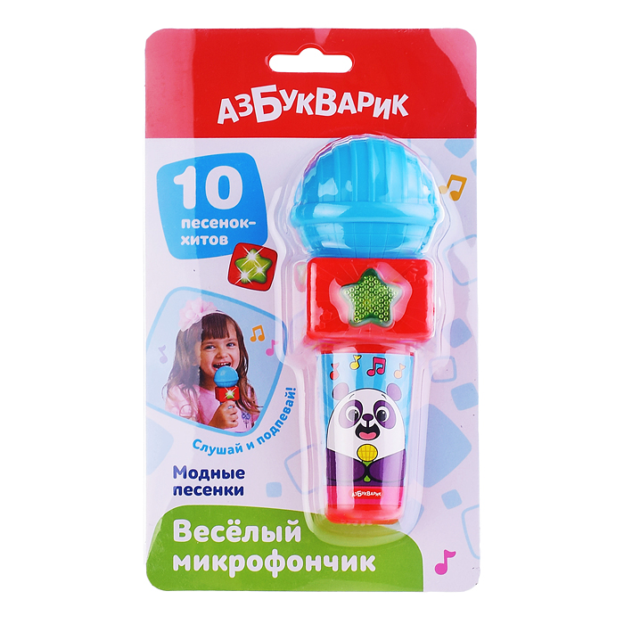 Фото к товару Модные песенки (Веселый микрофончик) Модные песенки (Веселый микрофончик)