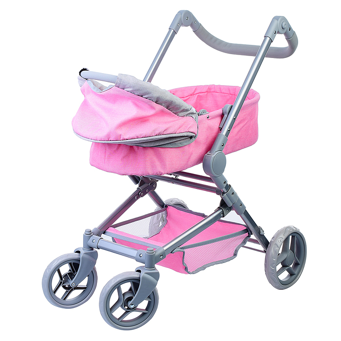 Фото к товару Коляска зима-лето 9636 для кукол, металл. с люлькой-переноской, со сменным коробом, с корзиной, цв Коляска зима-лето 9636 для кукол, металл. с люлькой-переноской, со сменным коробом, с корзиной, цв