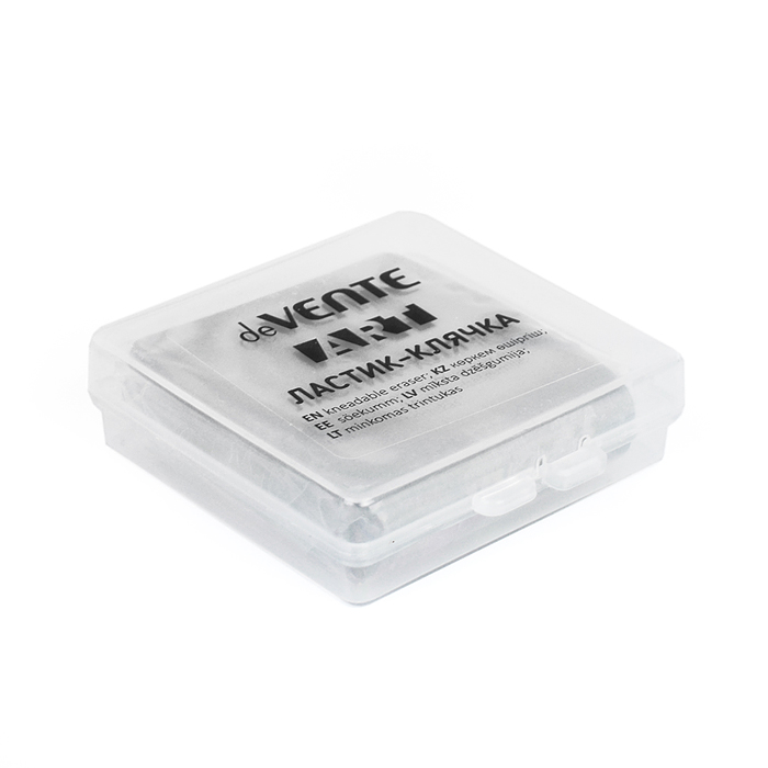 Фото к товару Ластик-клячка "Art" синтетический каучук, прямоугольный, серый, 40x40x10 мм, мягкая текстур Ластик-клячка "Art" синтетический каучук, прямоугольный, серый, 40x40x10 мм, мягкая текстур