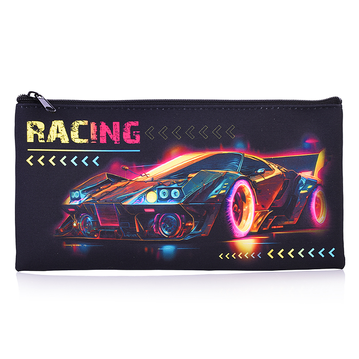 Пенал плоский "Racing" 20,5х10,8см, из полиэстера, 210 ден Пенал плоский "Racing" 20,5х10,8см, из полиэстера, 210 ден