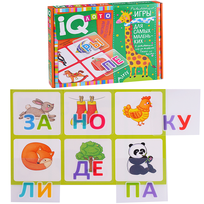 Пластиковое лото для малышей (нов) 5+ Читаем по слогам. Учимся читать! Куликова Е.Н., Сухарева О.В Пластиковое лото для малышей (нов) 5+ Читаем по слогам. Учимся читать! Куликова Е.Н., Сухарева О.В