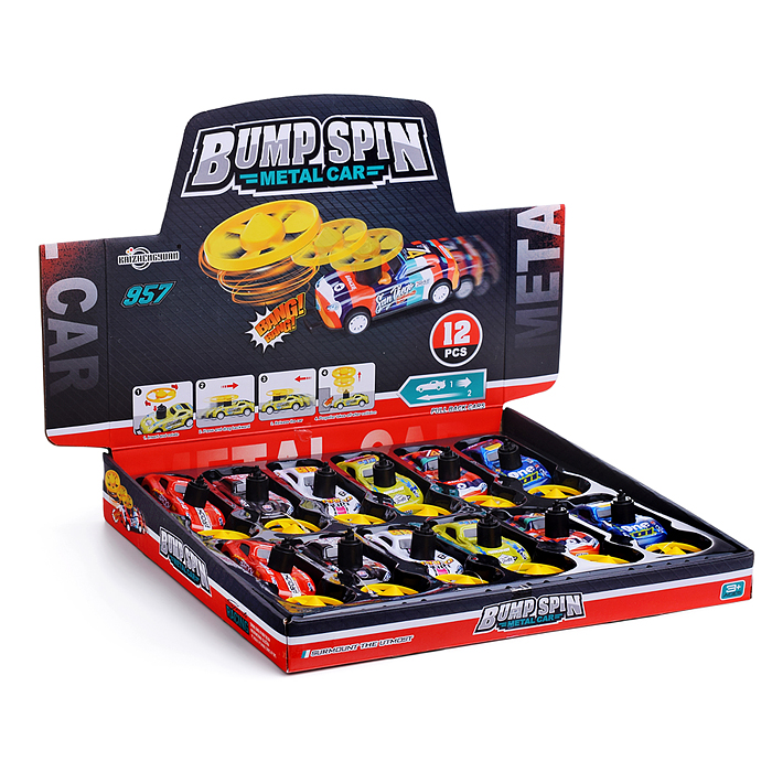 Фото к товару Машина- запускалка KZ957-058 "Bump spin-1" (стреляет дисками) в коробке Машина- запускалка KZ957-058 "Bump spin-1" (стреляет дисками) в коробке