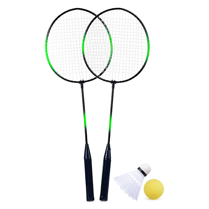 Набор Бадминтон R0176 (2 ракетки, волан,мячик) в сетке
