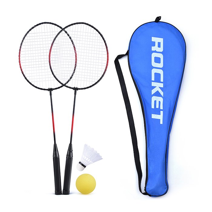 Набор Бадминтон R0176 (2 ракетки, волан,мячик) в сетке