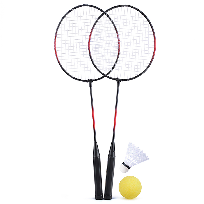 Набор Бадминтон R0176 (2 ракетки, волан,мячик) в сетке